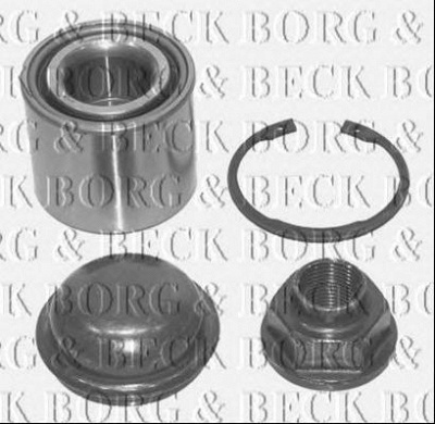BORG & BECK bwk840 -  Комплект подшипника ступицы колеса